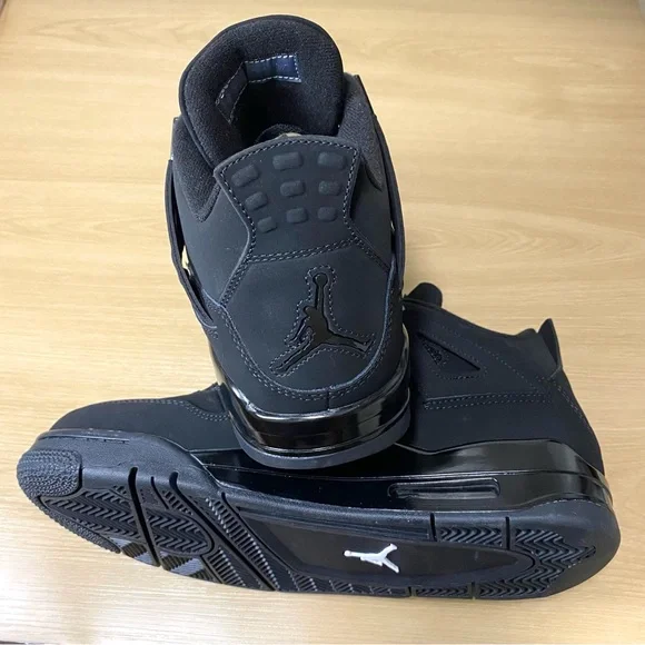 Air Jordan 4 “Black Cat” -Men’s Retro Sneakers Shoes - Picture 7 of 7